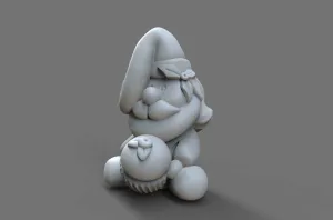 Mini Santa ornament