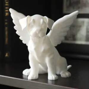 Dog with Angel Wings