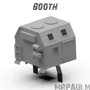 KAMAZ 6350 8x8: Booth