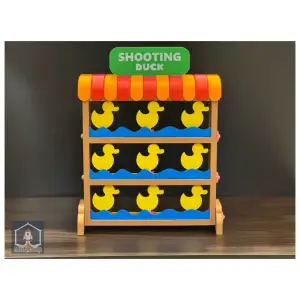 Shooting Duck Hunter Target Game – Nerf Blasters!