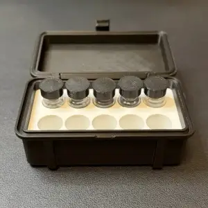 Vial Storage Case 3mL - 10 count (No hardware req)