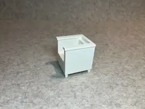 Dollhouse armchair miniature house