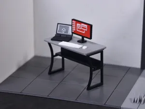 【1/15】我的工作间微缩模型系列:电脑桌、键盘和鼠标