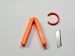 3D Printing Filament Safety Scissors - Craft Knife Blade