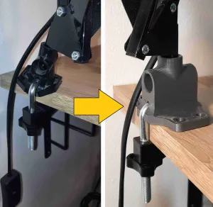 Desk Lamp Mounting stand