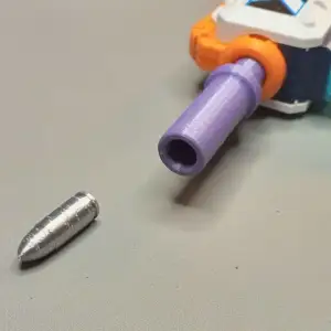 NERF/X-Shot to 9mm 3D print Ammo Adapter