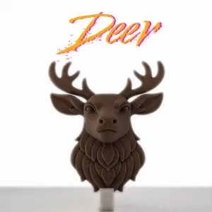 Deer Head - Wall Sculpture