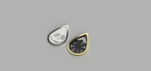 11 Halloween Teardrop Earring Designs in 1 set