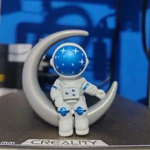 astronauta en la luna