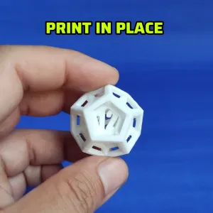 ghost dice (dodecahedron)