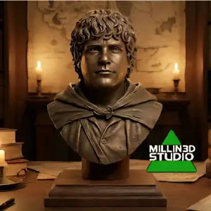 LOTR Lord of rings Hobbit Samwise Gamgee Bust Statue