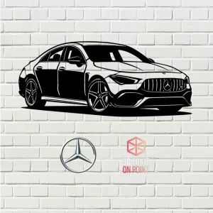 MERCEDES CLA 45 AMG - 2D WALL ART