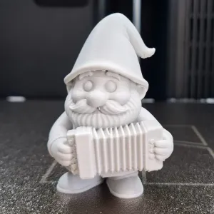 Gnome Musician with Accordion