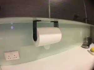 Kitchen paper roll holder [ حامل لفافة ورق المطبخ]