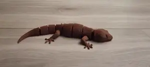 Gecko print-in-place flexi articulated