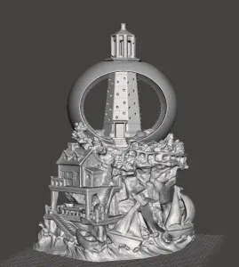 snowglobe LIGHTHOUSE
