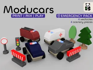 Emergency Pack | ModuCars - modular toys