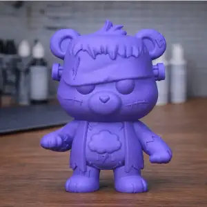 Care Bear Frankenbear Chibi Figure
