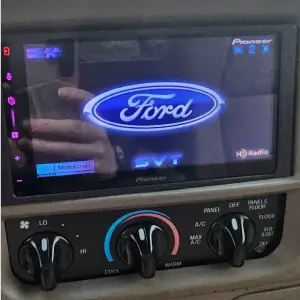 Double Din stereo spacer kit for Ford F150 1999-2004