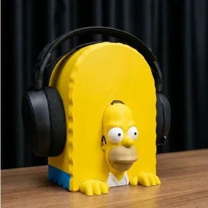 Homer Simpson Hedge Meme Headphone Stand | Funny Gaming Deco