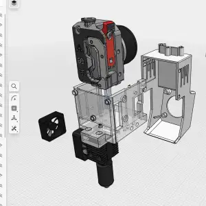 Ender5 max replace DXC extruder and K2Plus hotend's
