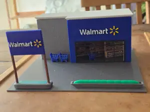Walmart US Store - Diorama