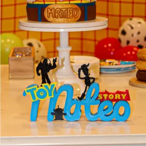 🚀 Toy Story Personalized Name Sign - Mateo Edition