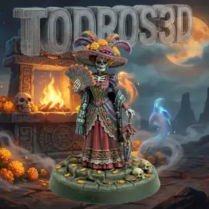 La Catrina: Dama Elegante del Día de Muertos