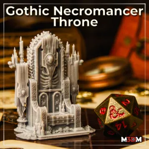 Gothic Necromancer Throne