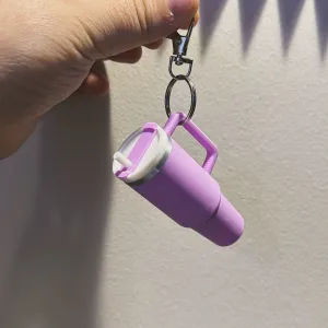 Stanley tumbler shaped lip balm holder