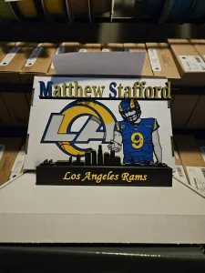 NFL - Los Angeles Rams Matthew Stafford display