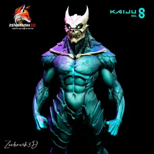 Kaiju No. 8 - Kafka Hibino - STL 3D PRINTING