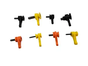 Thumb screw lever handle METRIC SIZES - FLUSH