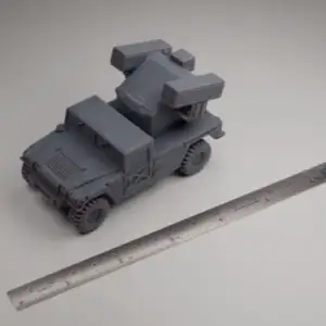 Humvee Avenger AA System 🛡️ Humvee con Sistema Antiaéreo Av