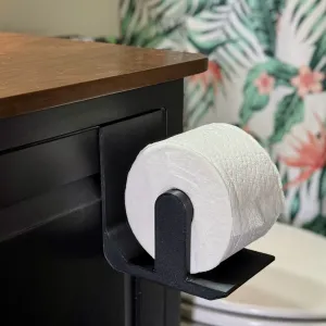 Jumbo Toilet Paper Holder - Cabinet Door Mount