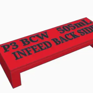 505mL infeed back side
