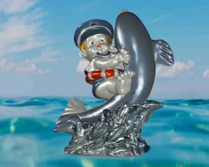 Dolphin and the child sailor