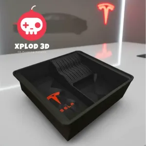 Tesla Model 3 Rear Arm Rest Organizer