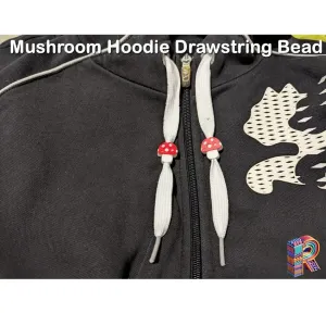 🍄 Fly Agaric Mushroom Drawstring Bead 🍄