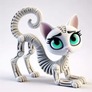 Flexi Monster High Halloween Cat