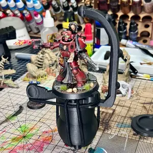 Painting Handle for Miniatures 32-65mm bases, Easy glide!
