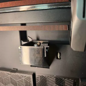 K2 Plus Nozzle Wiper - Mostly Printed, No Support