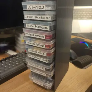 Organizer / shelf / drawer for small assortment boxes.