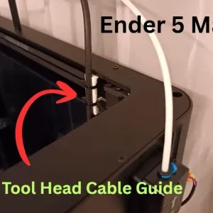 Ender 5 Max Tool Head Cable Internal Guide