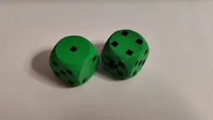 Minecraft dice by ByQu