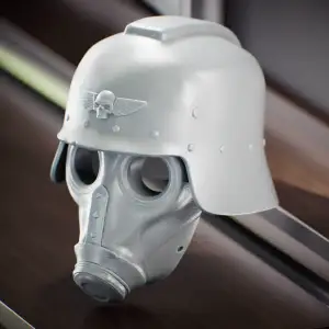 Space marine Rust mask & Helmet - Casco & Mascara de marinos