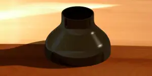Adapter for vacuum cleaners for grinding/cutting machines