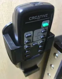 creative remote control wall holder