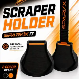 SPARKX i7 Scraper Holder 2-Color Ready for HackMan3D Scraper