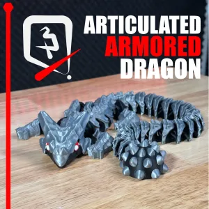 Articulated Armored Dragon -Elder— The Fortified Scaled Sent